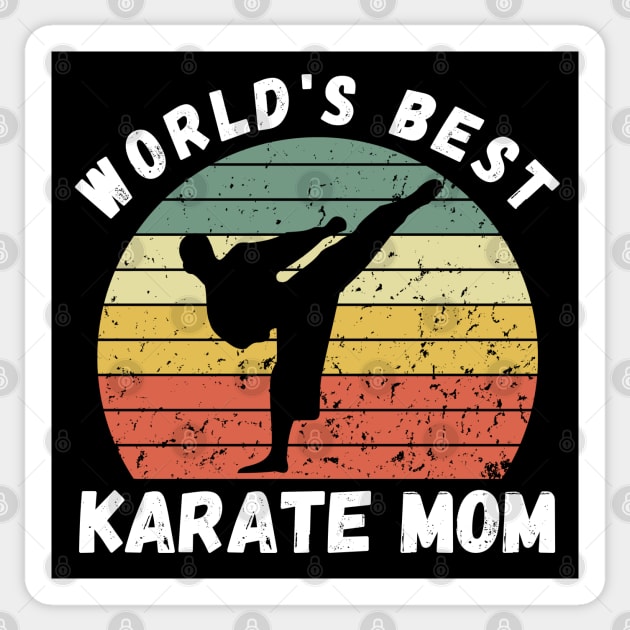 Karate Mom Sticker by footballomatic